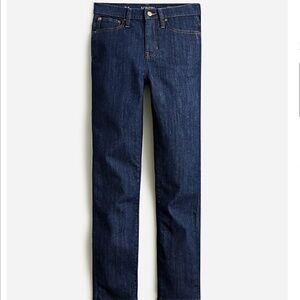J. Crew 10" rise Vintage slim-straight jean in rinse wash Size 28 Tall
